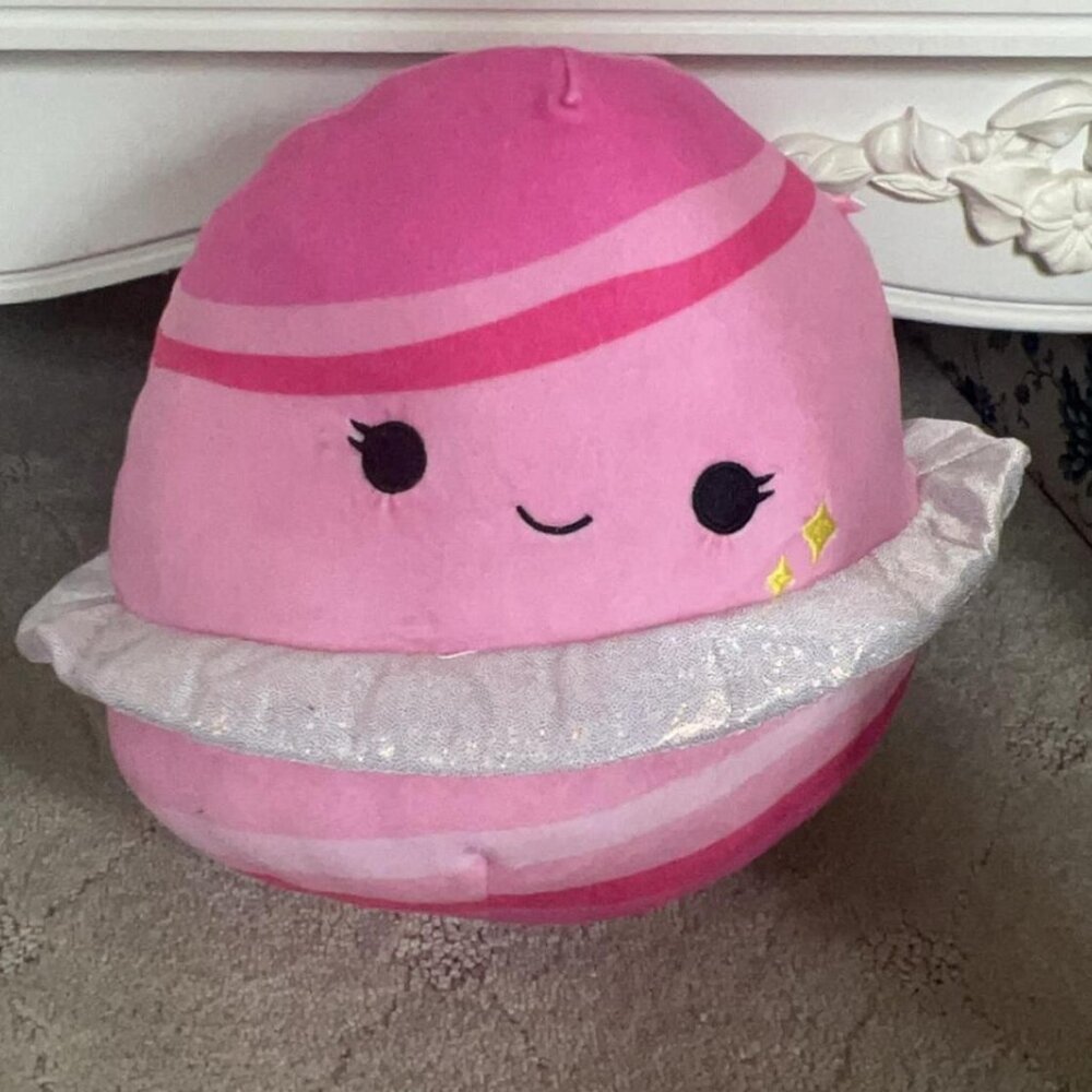 Zuzana the pink saturn 8" inch squishmallow